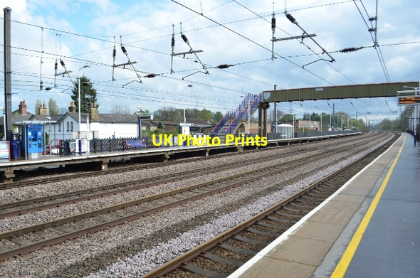 Photo 6"x4" Arlesey Railway Station Church End\/TL1937 c2012