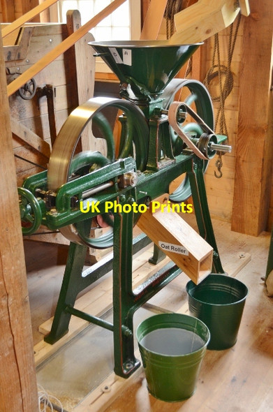 Photo 6"x4" Stotfold Watermill - Oat Roller Radwell\/TL2235 c2012