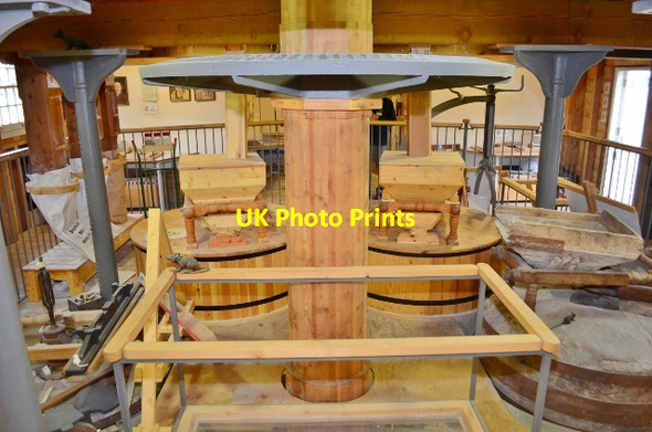 Photo 6"x4" Stotfold Watermill - Stone Floor Radwell\/TL2235 c2012