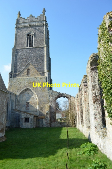 Photo 6"x4" St Andrew's Church - Walberswick Southwold c2012 P2