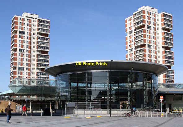 Photo 6"x4" Canada Water Station Bermondsey c2012