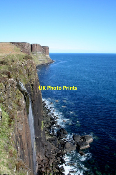 Photo 6"x4" A misty flow from the Mealt waterfall Ellishadder c2012