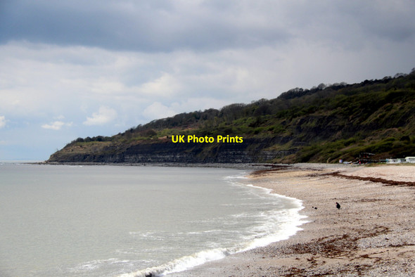 Photo 6"x4" Beach to the West of the Cobb, Lyme Regis, Dorset Lyme Regis c2012
