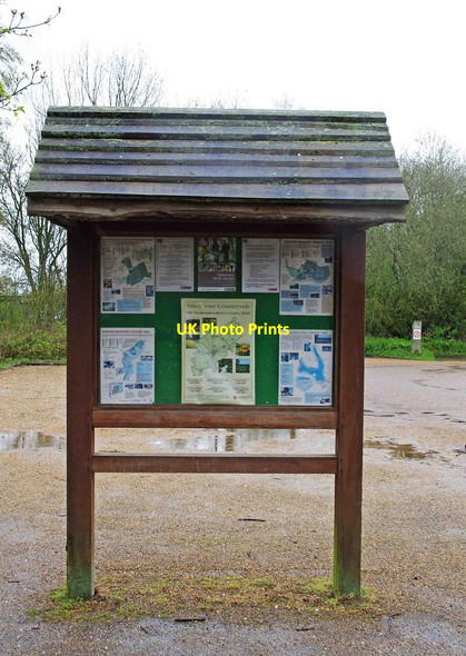Photo 6"x4" Barnwell Country Park - Information boards, near Oundle Oundle c2012