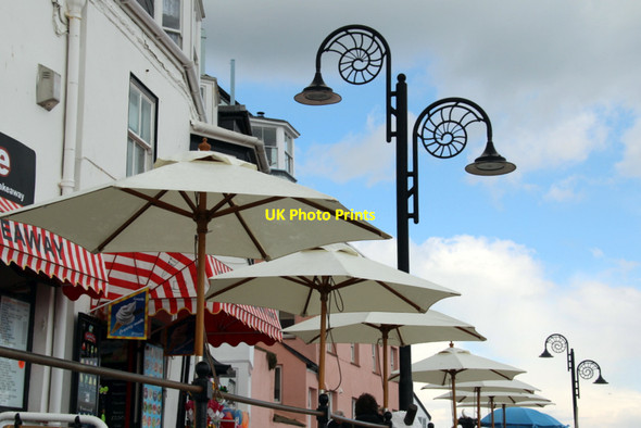 Photo 6"x4" Sunshades and Lamps, Lyme Regis, Dorset Lyme Regis c2012