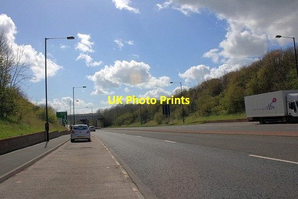 Photo 6"x4" Layby on the A1018 Seaham c2012