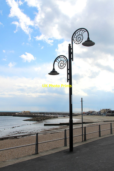 Photo 6"x4" Interesting Lamps on Promenade, Lyme Regis, Dorset Lyme Regis c2012