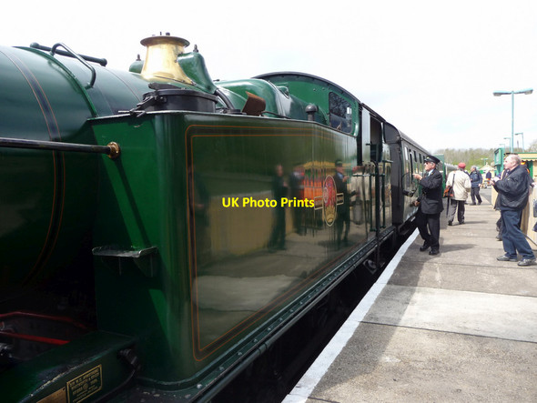Photo 6"x4" Platform, Norden Station, Dorset Corfe Castle c2012