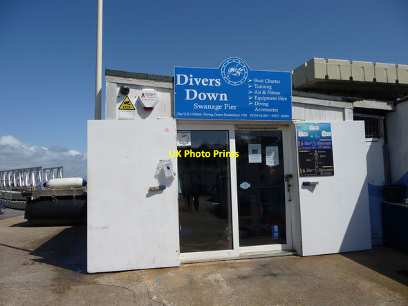 Photo 6"x4" Diving School, Swanage, Pier, Dorset Swanage c2012