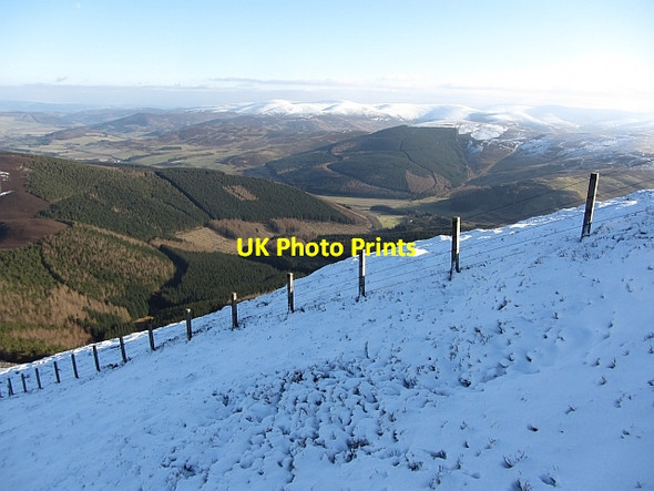 Photo 6"x4" Fence on Cardon Hill Mitchell Hill\/NT0633 c2012