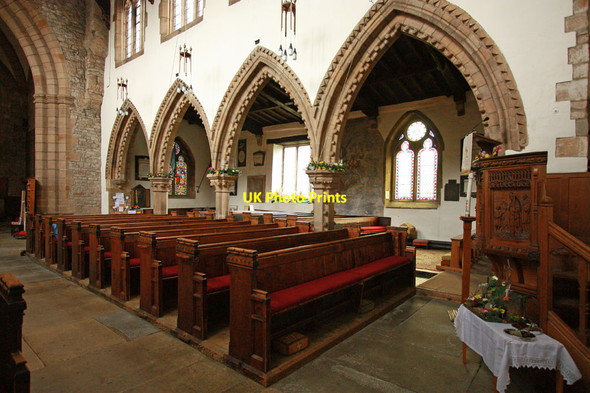 Photo 6"x4" St Gregory, Bedale - Interior Bedale c2012