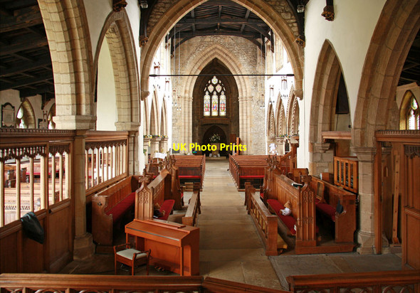 Photo 6"x4" St Gregory, Bedale - West end Bedale c2012