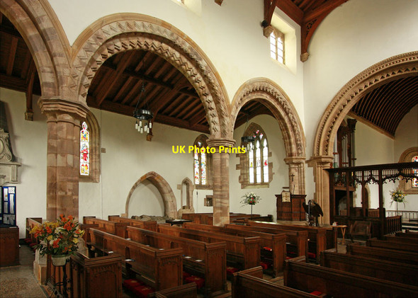 Photo 6"x4" St Mary, Hornby - North arcade Hornby\/SE2293 c2012