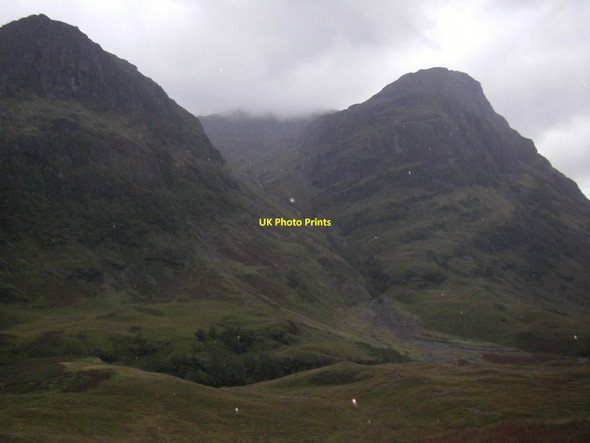 Photo 6"x4" Two of the Sisters, Glencoe Three Sister c2008