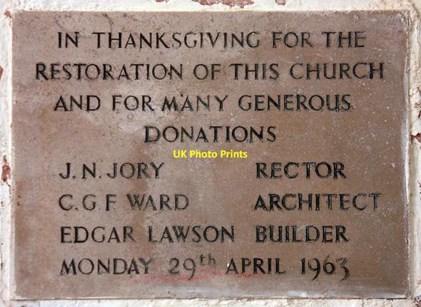 Photo 6"x4" St Oswald, Hauxwell - Memorial East Hauxwell c2012