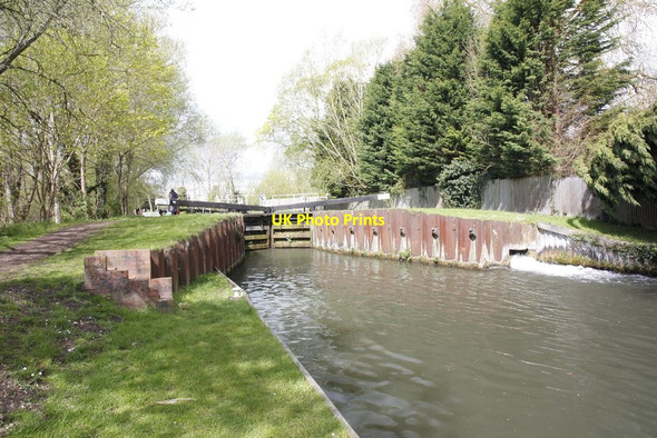 Photo 6"x4" Entrance to Ham Lock Newbury\/SU4767 c2012