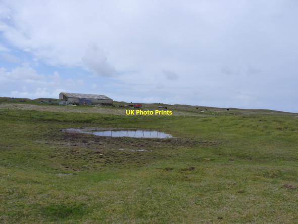 Photo 6"x4" A barn at Rosamul Balranald c2012