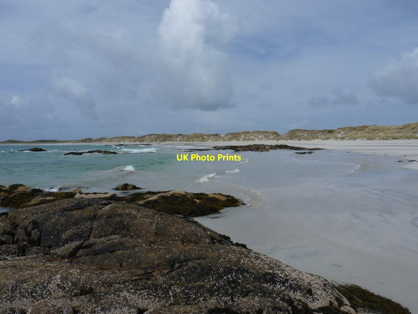 Photo 6"x4" Port Scolpaig beach Balranald c2012