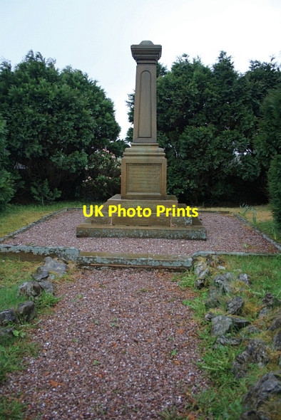 Photo 6"x4" War Memorial, Brand Top Colshaw c2012