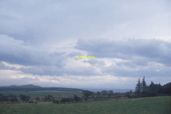 Photo 6"x4" Looking down the valley from the viewpoint at Hazlefield Auchencairn\/NX7951 c1999