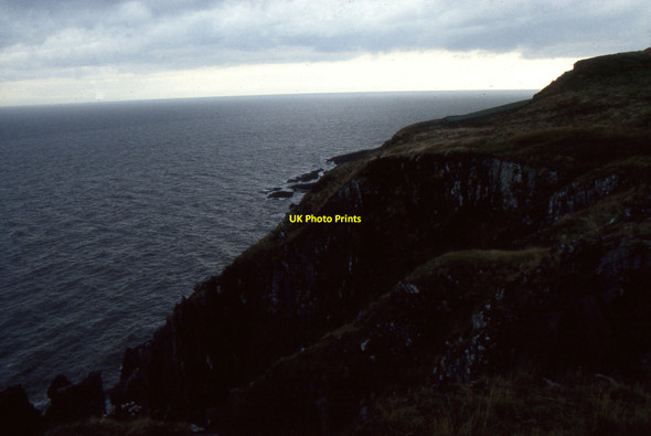 Photo 6"x4" Cliffs of Balcary Airds Point\/NX8248 c1999