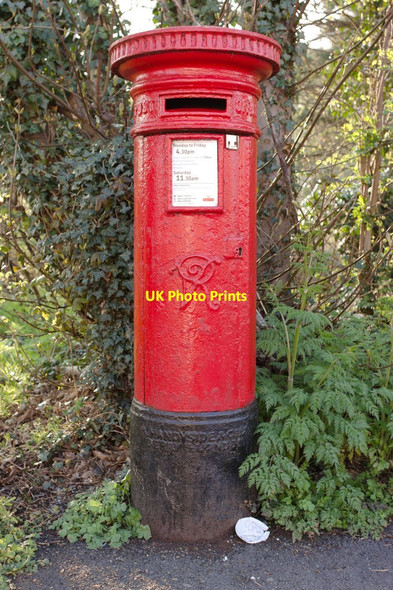 Photo 6"x4" Victorian Postbox, Coventry Road Warwick c2012