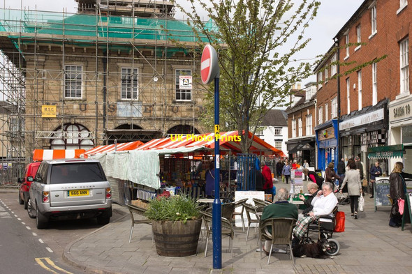 Photo 6"x4" Warwick Market Place Warwick c2012