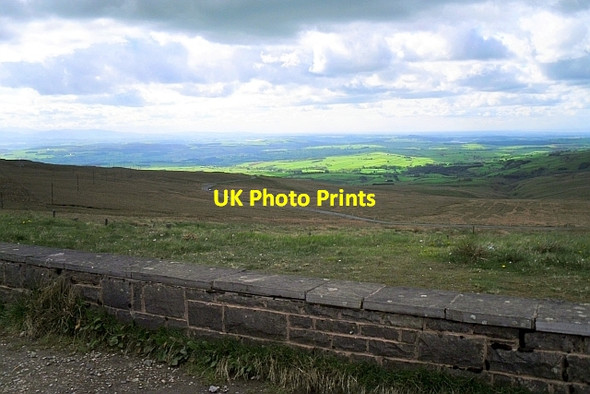 Photo 6"x4" View across the A686 from Hartside Top Gamblesby Fell c2011