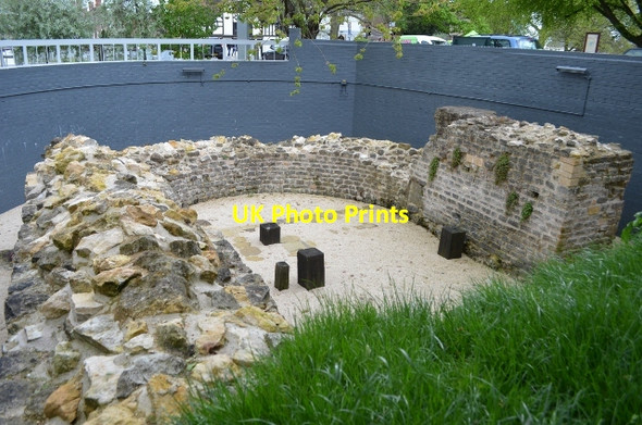 Photo 6"x4" Roman Lincoln - Eastern Defensive Gate Lincoln c2012
