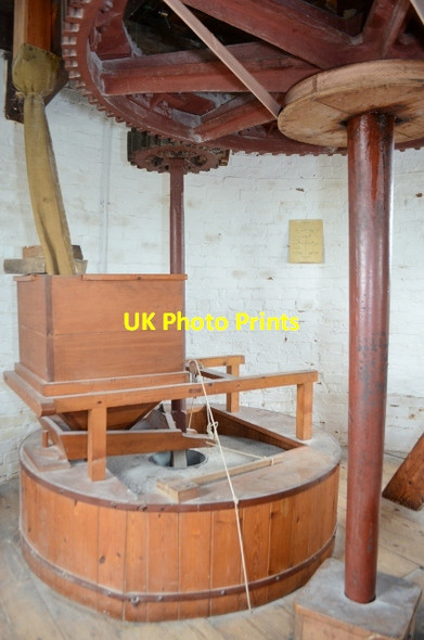 Photo 6"x4" Ellis Mill - Stone Floor Lincoln c2012