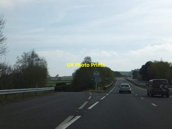 Photo 6"x4" Junction for Marsh and border of Devon Marsh\/ST2510 c2012