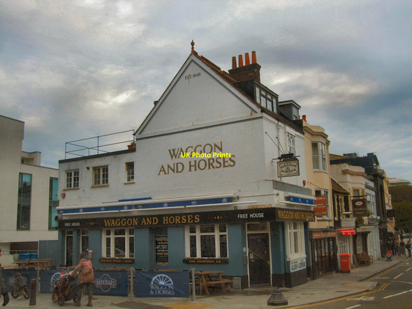 Photo 6"x4" Waggon and Horses Pub Brighton\/TQ3106 c2012