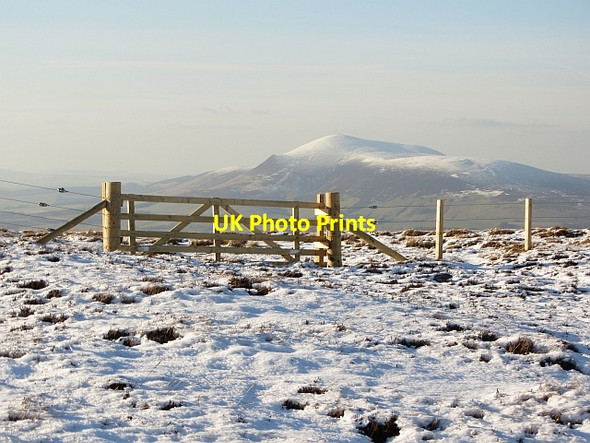 Photo 6"x4" Hurdle on Scawdmans Hill Mitchell Hill\/NT0633 c2012