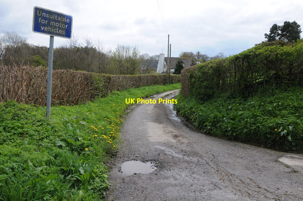 Photo 6"x4" Road near Park Stile Mill Huntington\/SO2553 c2012