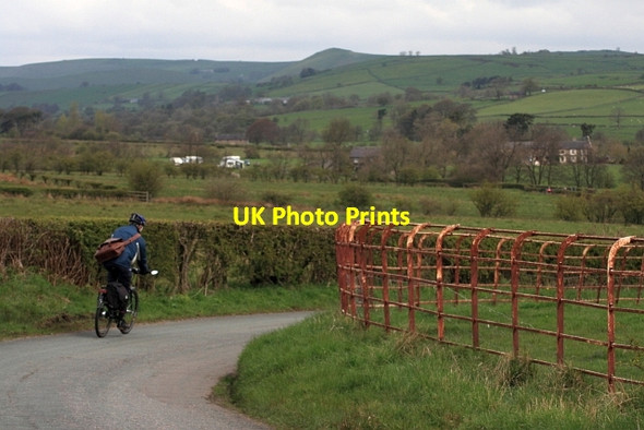 Photo 6"x4" Bend in Road Wigginstall c2012