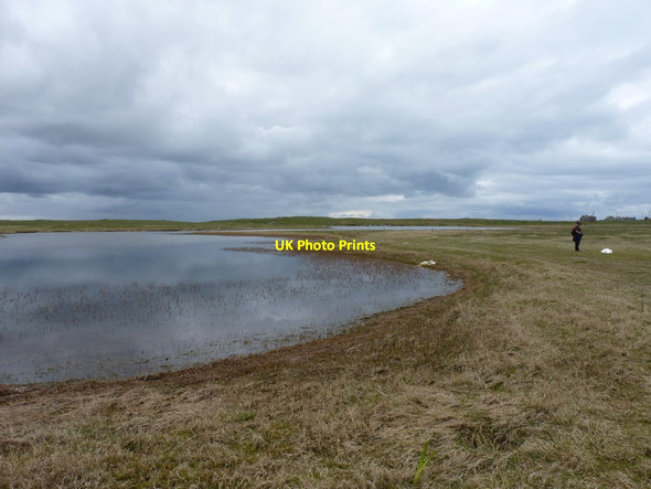 Photo 6"x4" The shore of Loch na Reivil Hogha Gearraidh c2012