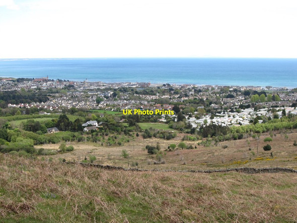 Photo 6"x4" The urban fringe of the  coastal resort of Newcastle from the Spinkwee path Newcastle\/J3732 c2012
