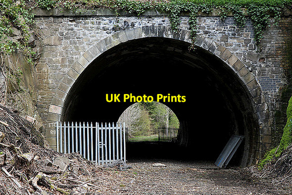 Photo 6"x4" The south portal of Buckholm Tunnel Galashiels c2012