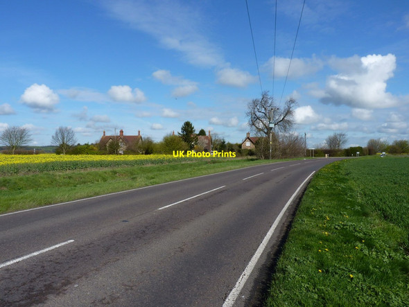 Photo 6"x4" The B658 at Broom crossroads Southill\/TL1542 c2012