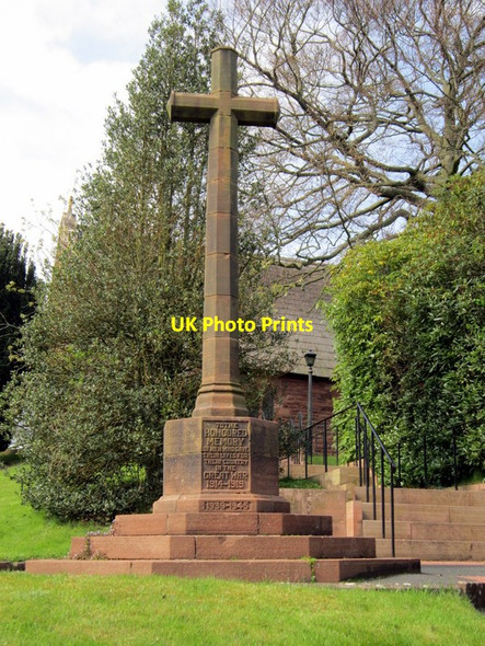 Photo 6"x4" The War Memorial at Scotby Aglionby c2012