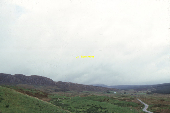 Photo 6"x4" View up the valley near Gatehouse of Fleet station Russon Burn c1999