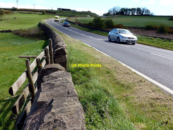 Photo 6"x4" B6054 west of Lydgate Lydgate\/SK3077 c2012