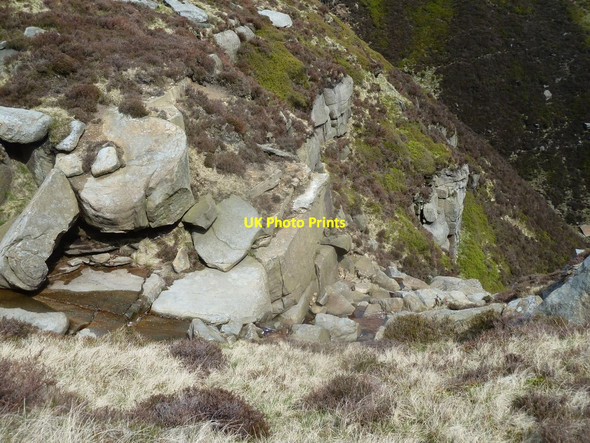 Photo 6"x4" Headwaters of Blackden Brook Grindsbrook Booth c2012