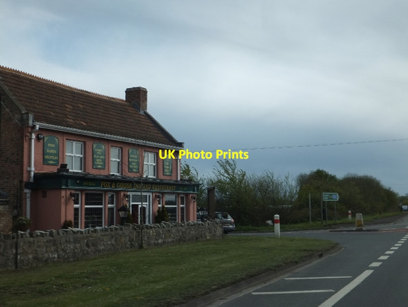 Photo 6"x4" Fox and Goose Inn and Restaurant White Cross\/ST3449 c2012