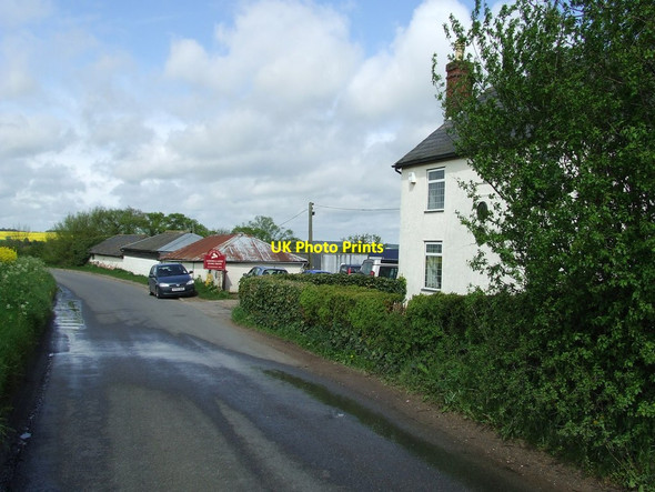 Photo 6"x4" Poplar Farm Kedington c2012