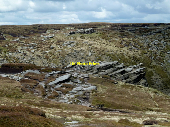 Photo 6"x4" Approaching the head of Fair Brook Fairbrook Naze c2012
