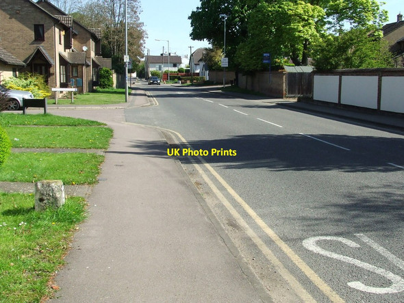 Photo 6"x4" Old Milestone Pampisford c2012