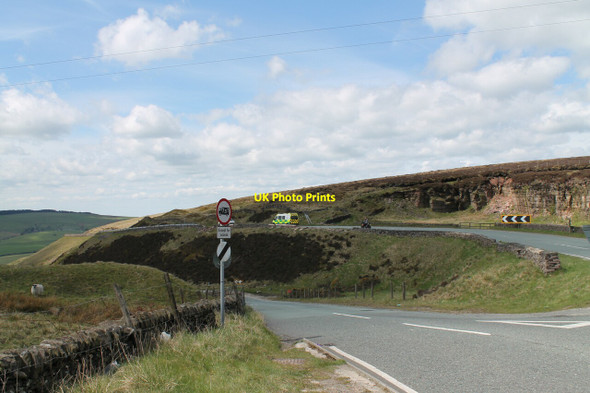 Photo 6"x4" Road junction on A537 Macclesfield Forest c2012