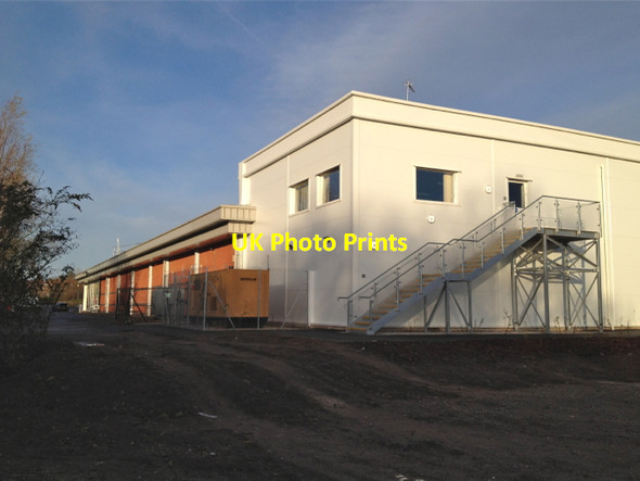 Photo 6"x4" South corner of Tesco's rear extension Warwick c2011