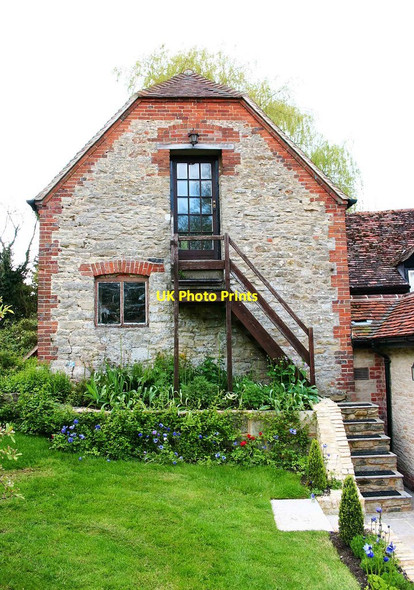 Photo 6"x4" Stadhampton Watermill (4) - rear view, Stadhampton Brookhampton\/SU6098 c2012